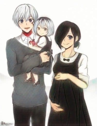 ken and touka|ken kaneki and touka child.